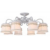 Потолочная люстра Merletto Arte Lamp 8*40W Е14 A5709PL-8WG