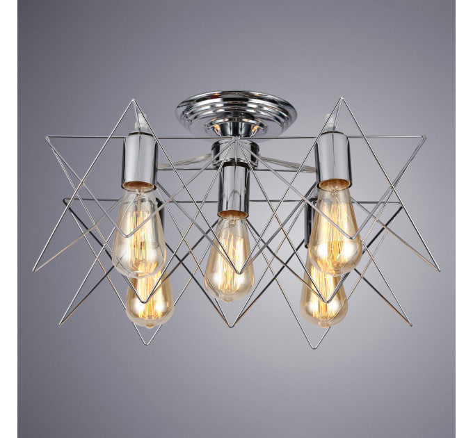 Потолочная люстра Tela Arte Lamp 5*40W Е27 A6048PL-5CC