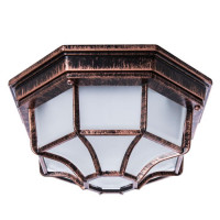 Уличный потолочный светильник Pegasus Arte Lamp медный A3100PL-1AC