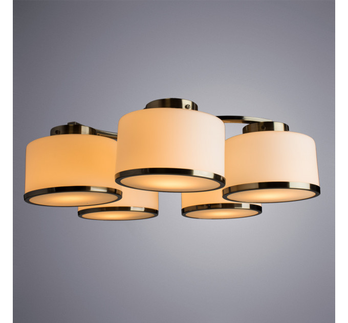 Потолочная люстра Manhattan Arte Lamp 5*40W Е27 A9495PL-5AB