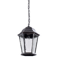 Подвесной уличный светильник Genova Arte Lamp черный A1205SO-1BS