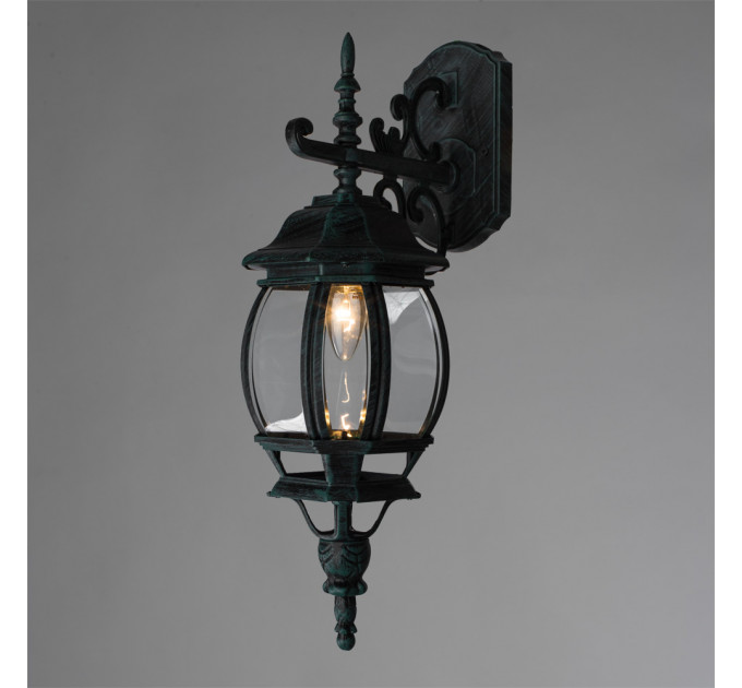 Уличный настенный светильник Atlanta Arte Lamp медный  A1042AL-1BG
