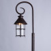 Уличный наземный светильник Prague Arte Lamp A1466PA-1RI