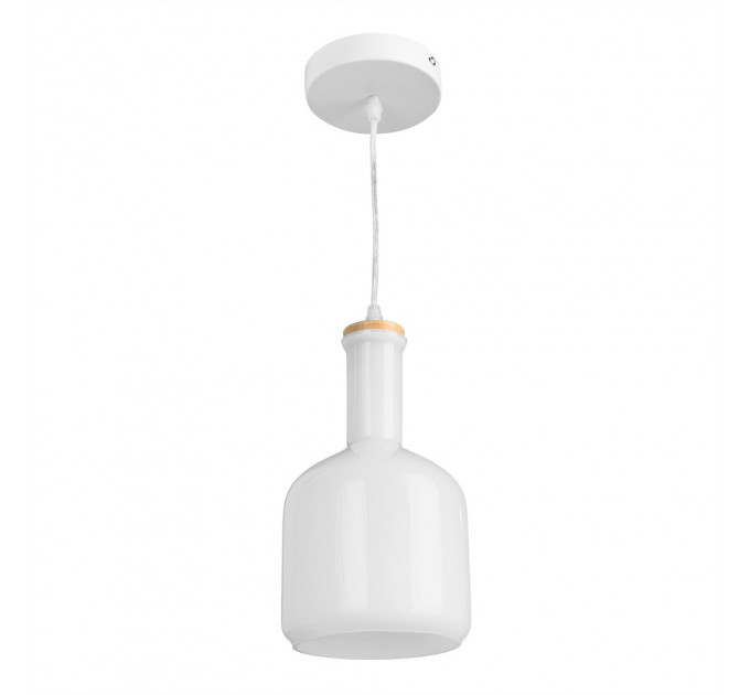 Подвесной светильник Accento Arte Lamp 1*40W Е14 белый A8115SP-1WH