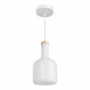 Подвесной светильник Accento Arte Lamp 1*40W Е14 белый A8115SP-1WH