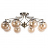 Потолочная люстра Enigma Arte Lamp 8*40W Е27 A3133PL-8AB