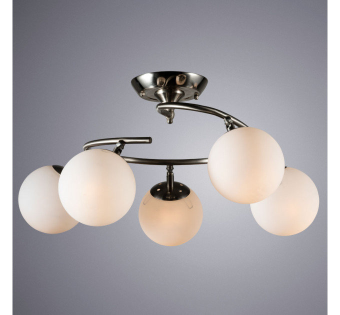 Потолочная люстра Brooke Arte Lamp 5*60W Е27 A2717PL-5SS