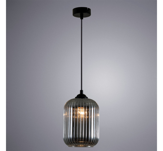 Подвесной светильник Arwen Arte Lamp дымчатый A1902SP-1BK