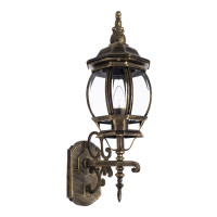 Уличный настенный светильник Arte Lamp Atlanta черный A1041AL-1BN