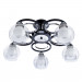 Потолочная люстра Ginevra Arte Lamp 5*40W Е14 A1604PL-5BK