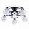 Потолочная люстра Ginevra Arte Lamp 5*40W Е14 A1604PL-5BK