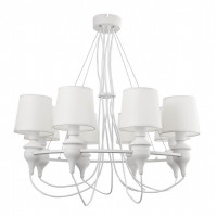 Подвесная люстра Sergio Arte Lamp 8*40W Е14 A3326LM-8WH