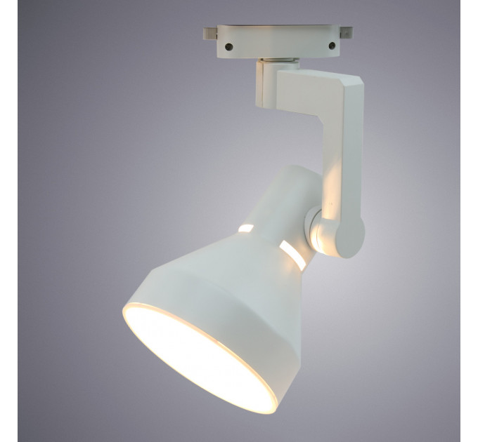 Трековый светильник Nido Arte Lamp 1*60W Е27 белый A5108PL-1WH