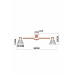 Потолочная люстра Arte lamp MELEPH A4096PL-8BR