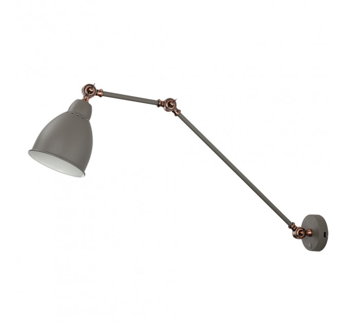 Настенное бра Braccio Arte Lamp серый A2055AP-1GY