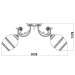 Потолочная люстра София Arte Lamp 3*60W Е27 A7060PL-3WG