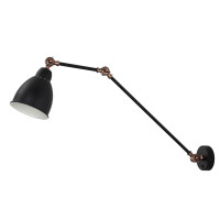 Настенное бра Braccio Arte Lamp черный A2055AP-1BK
