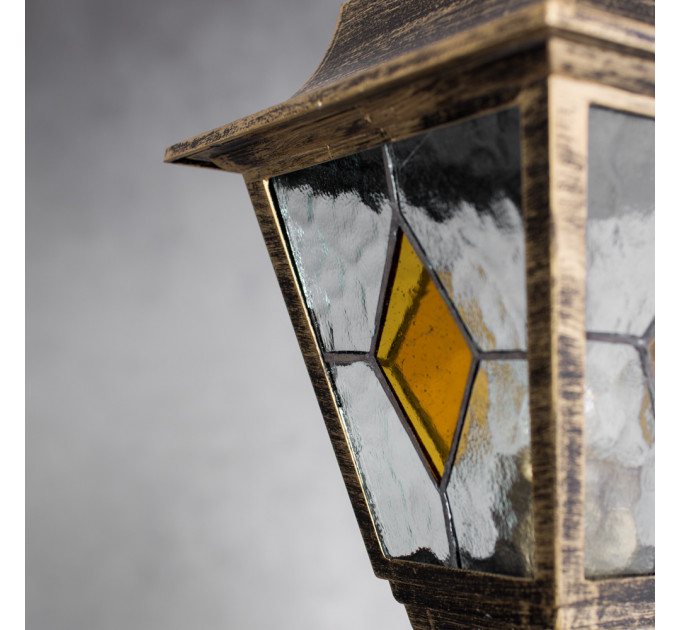 Уличный светильник Berlin Arte Lamp коричневый A1017PA-1BN