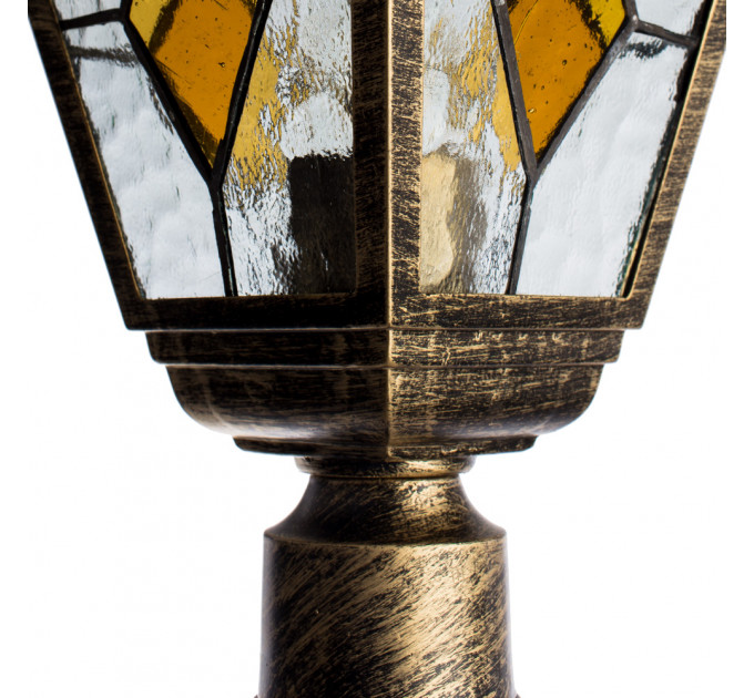 Уличный светильник Berlin Arte Lamp коричневый A1017PA-1BN