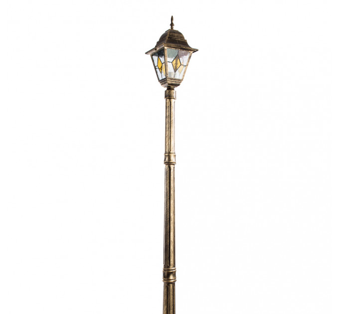 Уличный светильник Berlin Arte Lamp коричневый A1017PA-1BN