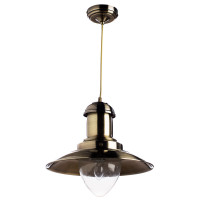 Подвесной светильник Fisherman Arte Lamp 1*60W Е27 бронза A5530SP-1AB