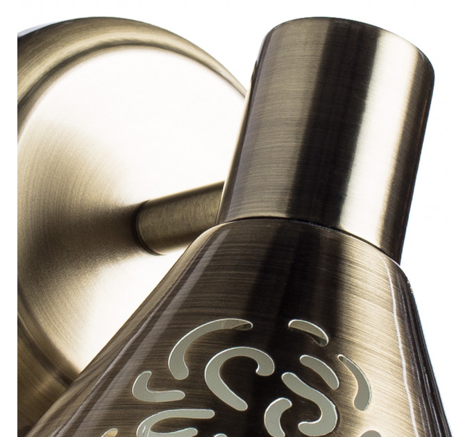 Спот Cono Arte Lamp 1*40W Е14 бронза A5218AP-1AB
