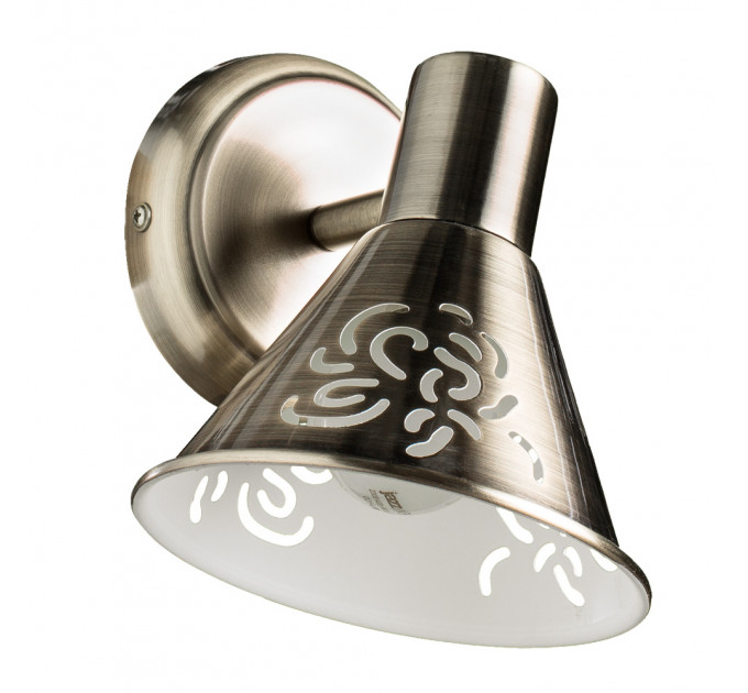 Спот Cono Arte Lamp 1*40W Е14 бронза A5218AP-1AB
