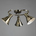 Потолочный светильник Cono Arte Lamp 3*40W Е14 бронза A5218PL-3AB