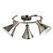 Потолочный светильник Cono Arte Lamp 3*40W Е14 бронза A5218PL-3AB