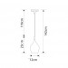 Светильник Arte Lamp VIBRANT A6412SP-1GR