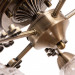 Потолочная люстра Malina Arte Lamp A7695PL-5AB