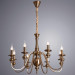 Подвесная люстра Passoni Arte Lamp 8*40W Е14 A6097LM-8PB