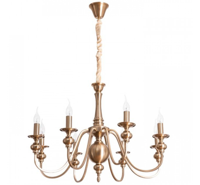 Подвесная люстра Passoni Arte Lamp 8*40W Е14 A6097LM-8PB
