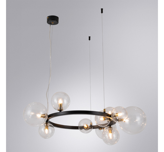Подвесная люстра Vincent Arte Lamp A7790SP-10BK