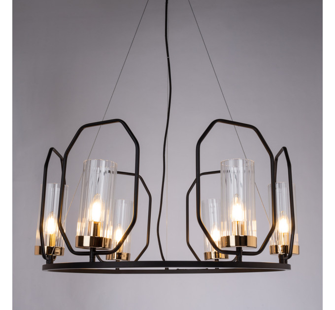 Подвесная люстра Celaeno Arte Lamp A7004SP-6BK