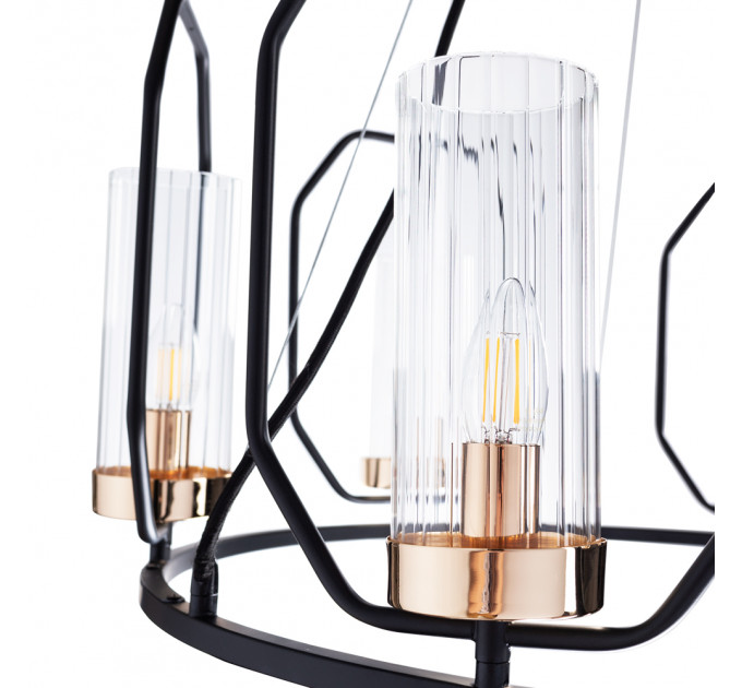 Подвесная люстра Celaeno Arte Lamp A7004SP-6BK