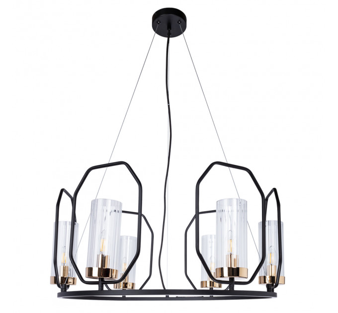 Подвесная люстра Celaeno Arte Lamp A7004SP-6BK