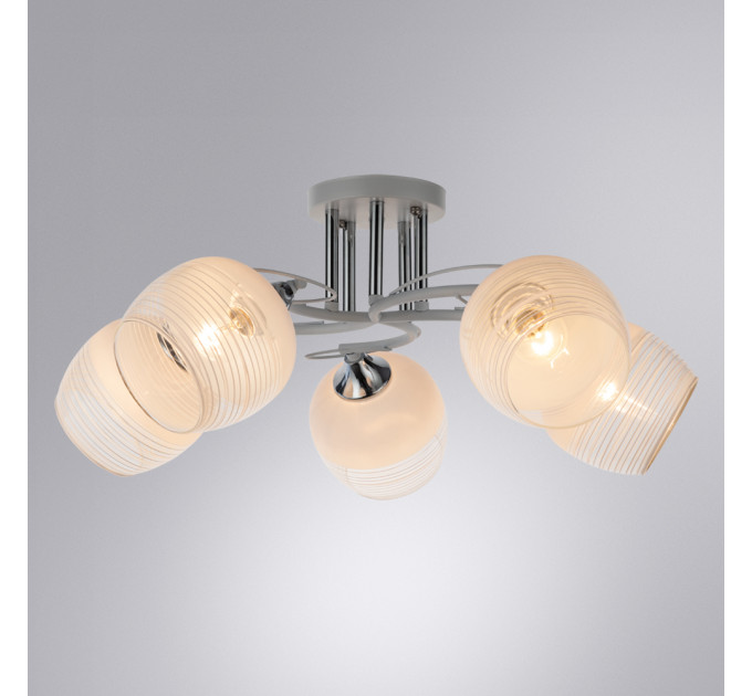 Потолочная люстра Arte Lamp A4121PL-5WH