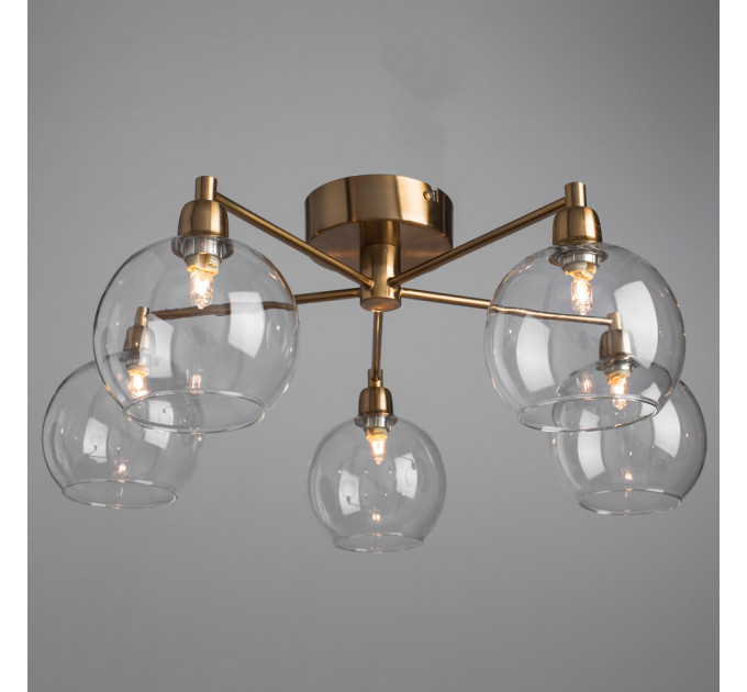 Потолочная люстра Rosaria Arte Lamp 5*40W G9 A8564PL-5RB