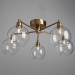 Потолочная люстра Rosaria Arte Lamp 5*40W G9 A8564PL-5RB