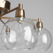 Потолочная люстра Rosaria Arte Lamp 5*40W G9 A8564PL-5RB