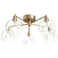 Потолочная люстра Rosaria Arte Lamp 5*40W G9 A8564PL-5RB