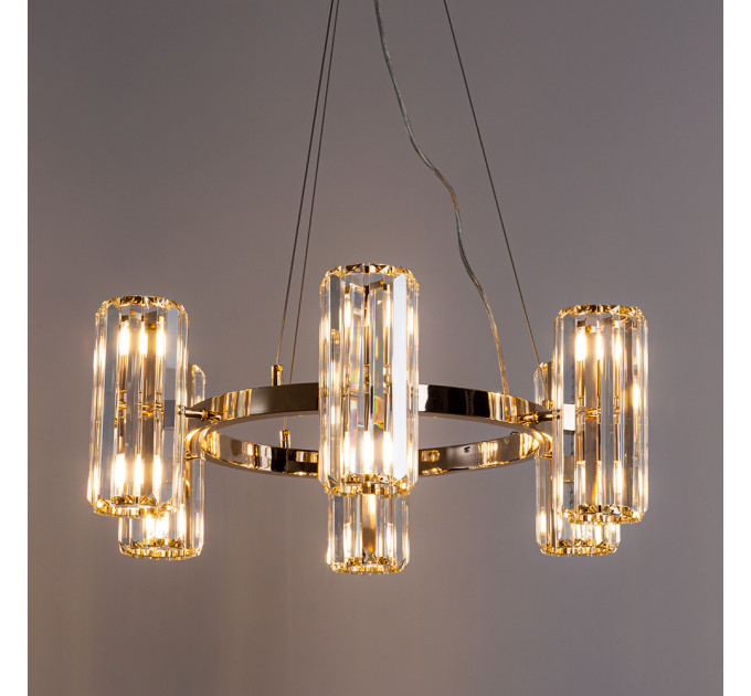 Подвесная люстра Arte Lamp SANTORINI A1049SP-12GO