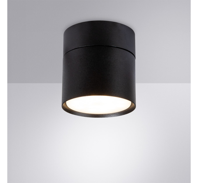 Накладной поворотный светильник Arte Lamp Intercrus A5549PL-1BK