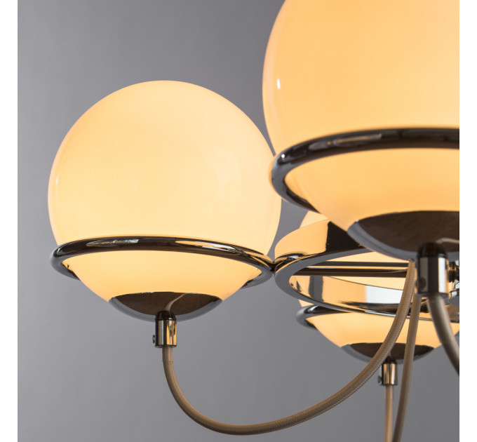 Подвесная люстра Bergamo Arte Lamp 5*40W Е14 хром A2990LM-5CC