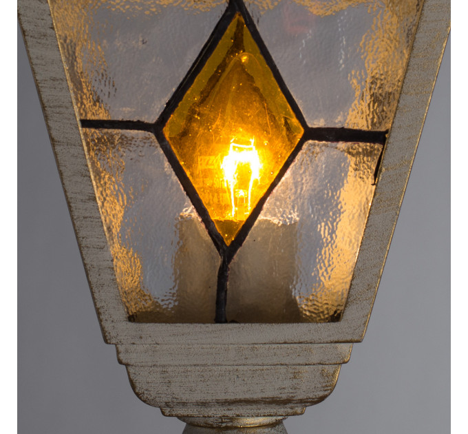 Уличный светильник Berlin Arte Lamp белый A1017PA-1WG