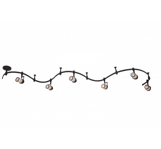 Трековый светильник Arte Lamp Rails A3056PL-6BK