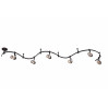 Трековый светильник Arte Lamp Rails A3056PL-6BK