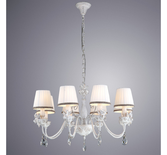 Подвесная люстра Сherubino Arte Lamp 8*40W Е14 A5656LM-8WG