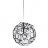 Подвесной светильник Mosaico Divinare 1*60W Е27 хром 1011/02 Sp-1